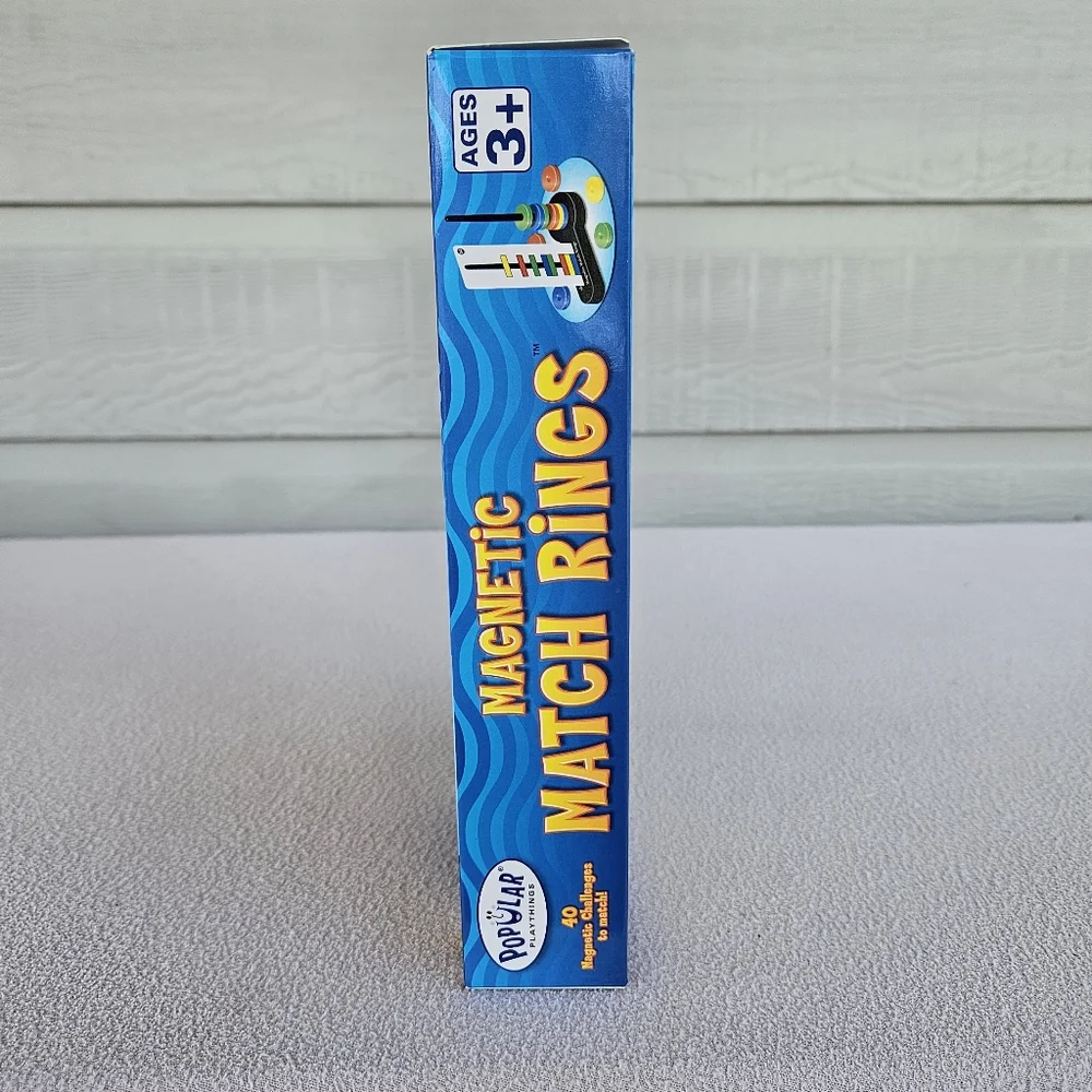 Popular Playthings Magnetic Match Rings Preschool Kindergarten Math Science - Picture 4 of 6